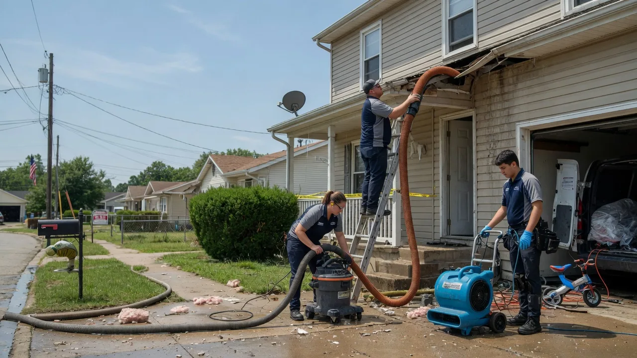 Water Damage Restoration in Calvin, OK near me
